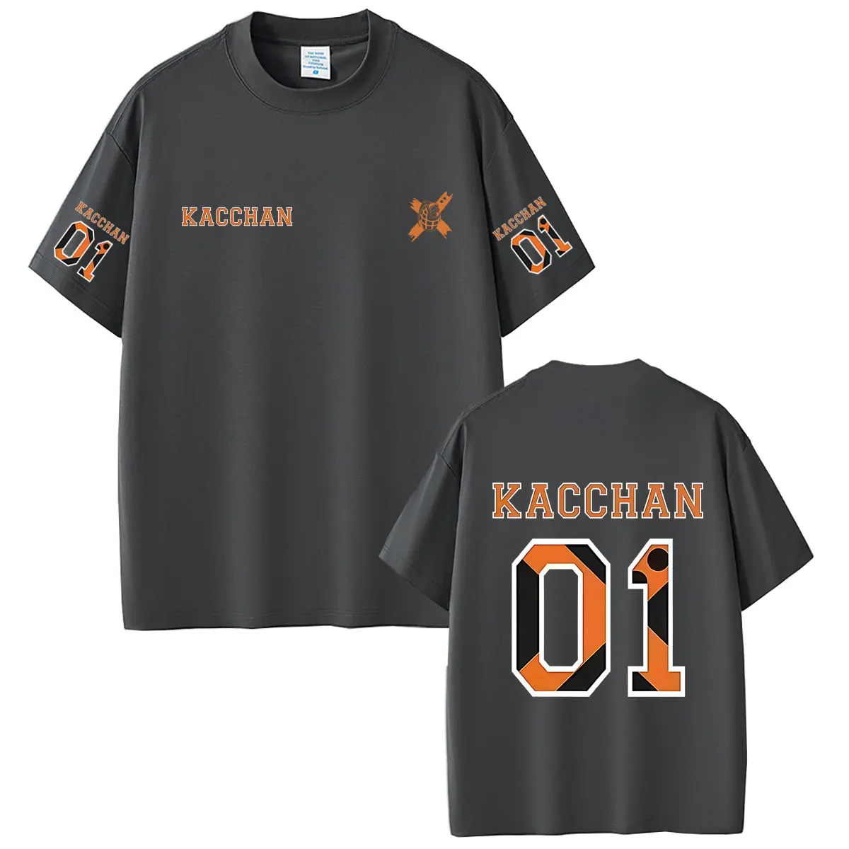 Anime My Hero Academia Bakugou Katsuki T-shirt Summer Men Women Cartoon Cosplay T Shirts Male Casual Retro Oversized Tshirt Tops