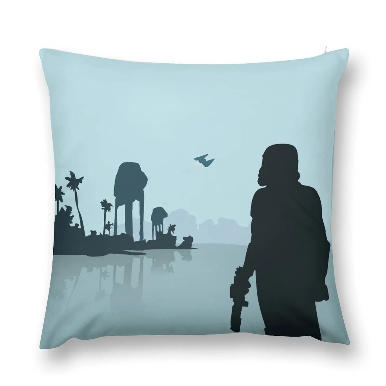 Trooper on Scarif Throw Pillow anime girl Christmas Covers For Cushions Decorative Cushions pillow