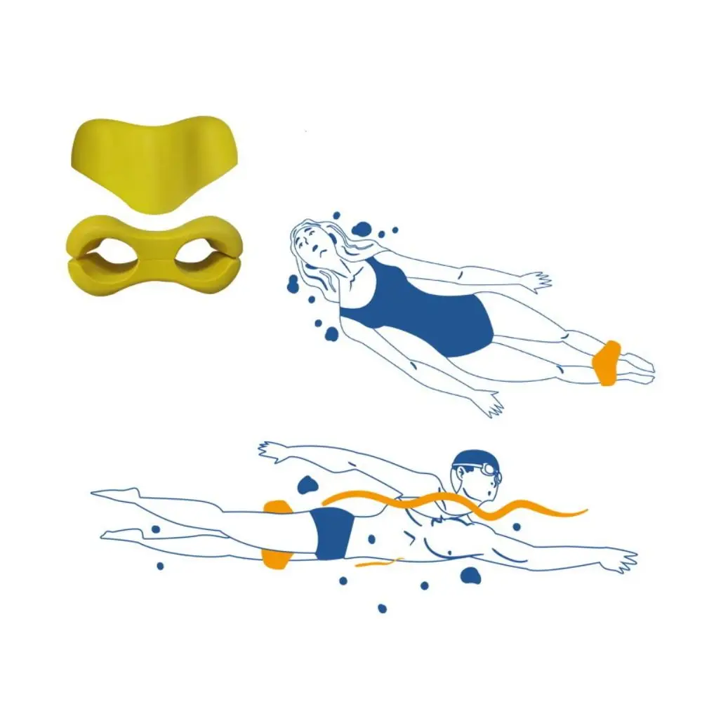 EVA Material Swim Kickboard Training Aid Hips Support Pull Buoy Leg Float Exercise Pool Practice Buoy Leg Floater Youth Body