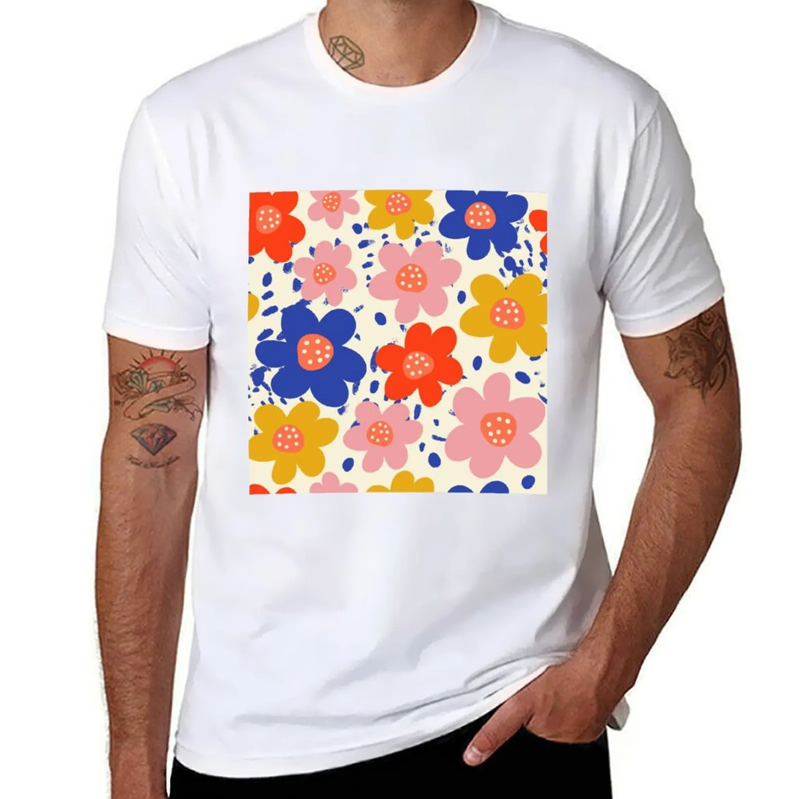 Camiseta Gabriella's Garden, camiseta de algodón para hombre, camiseta informal para hombre
