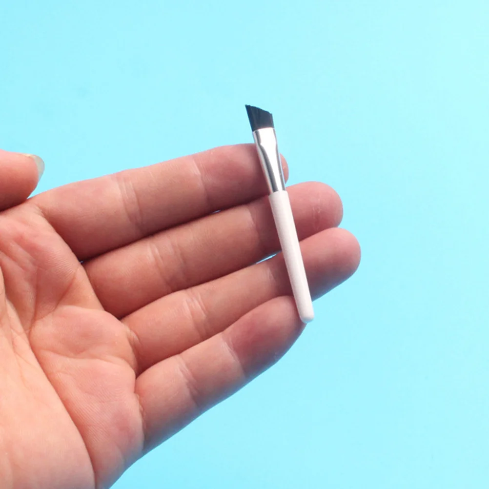 5 uds pinceles de cejas Premium Mini herramientas de maquillaje de fibra sintética para salón uso doméstico suministros de maquillaje de cejas