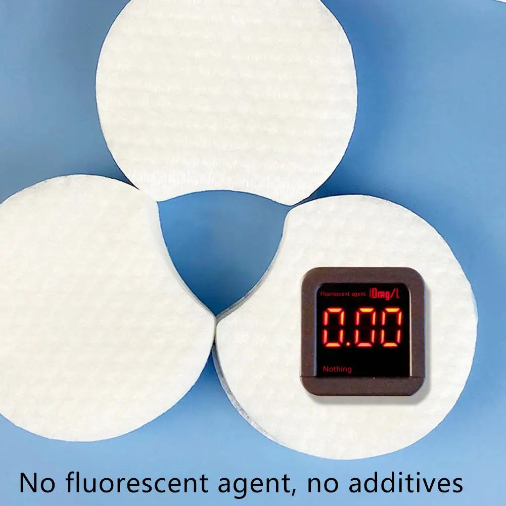 Zertifizierte, hypoallergene Premium-Baumwollrunden aus Bio-Baumwolle – 300/600/1200 Stück, weich, saugfähig, für die Gesichts-Make-up-Entfernung, Hautpflege