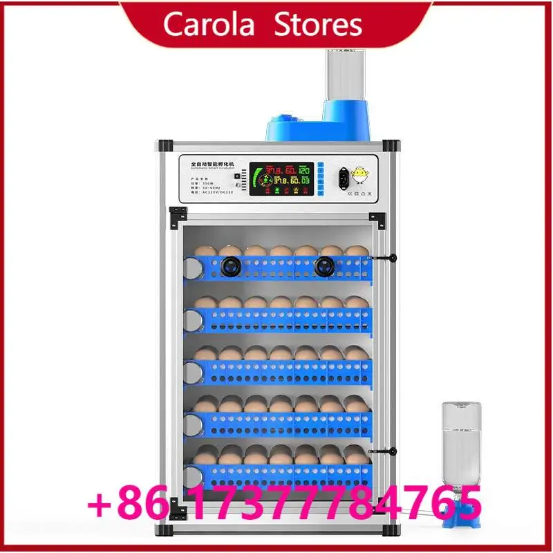 Automatic Eggs Setter Hatcher, High 98% Hatching Rate for Chicken Goose Quail Poultry & Bird Eggs