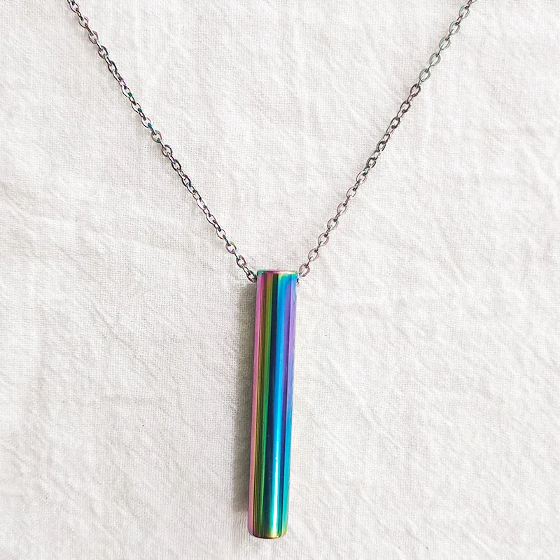 528Hz Meditation Whistle Necklace Stainless Steel | Yoga Breathing Tool & Anxiety Relief Jewelry | Chakra Balancing Spiritual Gi - Image 6