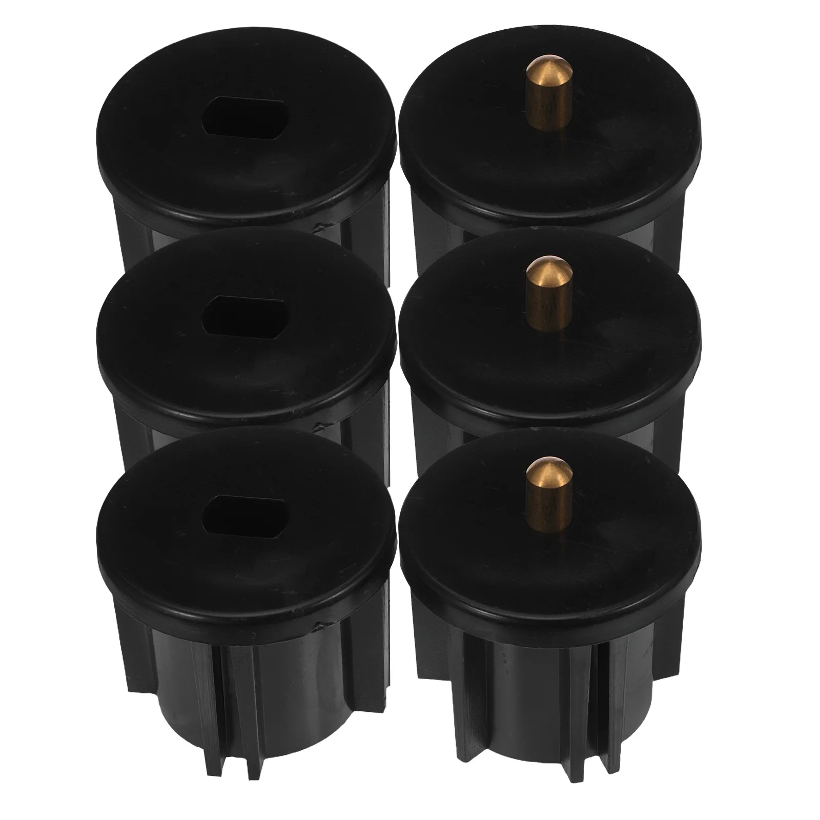 

6pcs Outdoor Curtain Accessories 38Mm Clutch Plug Universal Bracket For Roller Blind Sunshade Replacement Parts Indoor Outdoor