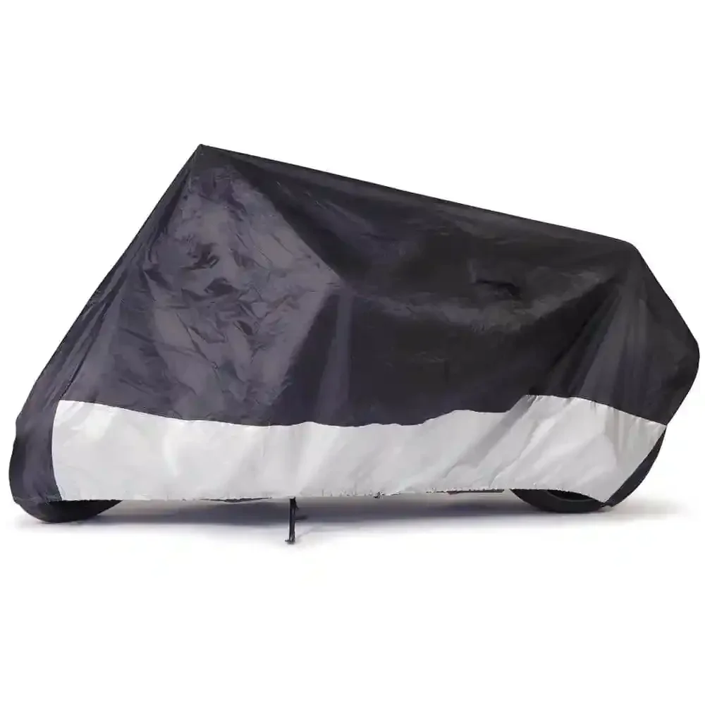 US  Waterproof 114 in. x 44 in. x 44 in. Size MC-2 Outdoor Motorcycle Cover