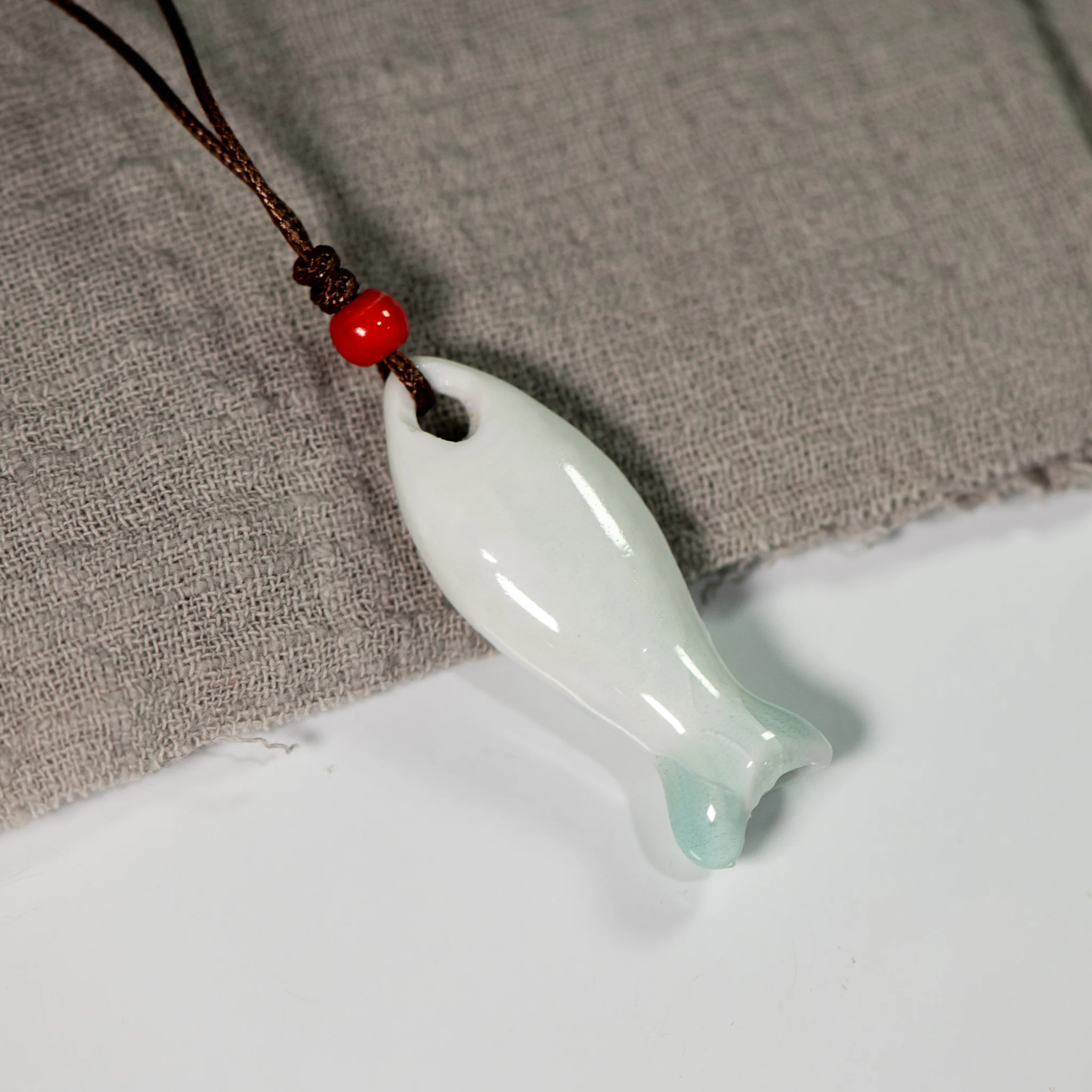 Whistle ceramic women\'s pendants wholesale for women ladies gift necklace retro accessory jewelry #5363