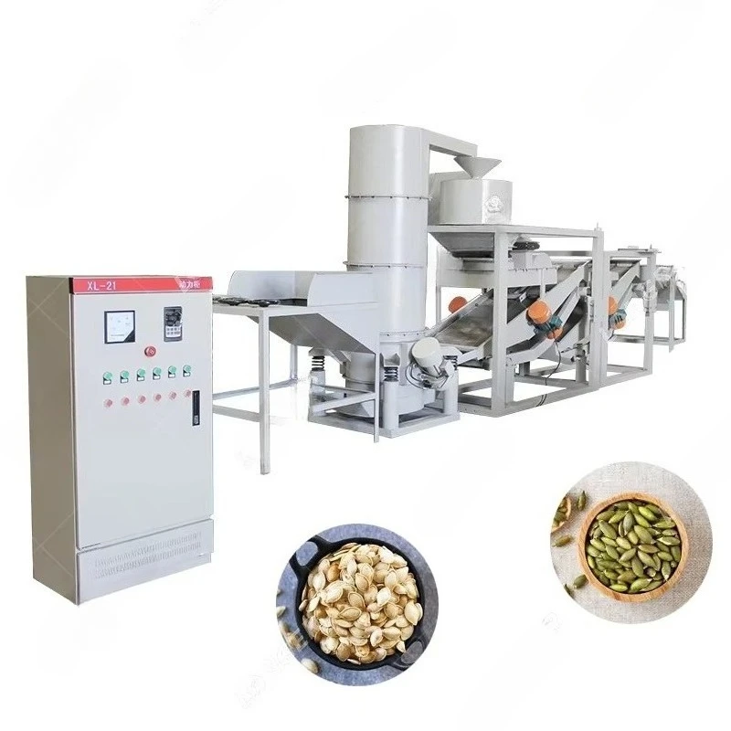 Pakistan Pine Nut Sheller Sunflower Seed Peeling Hulling Machine Hemp Peeler Decorticator Melon Seed Shelling Machine for Sale