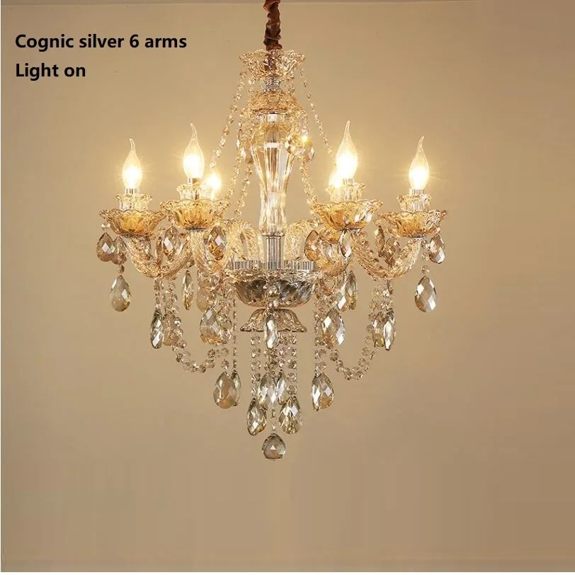 Imagem -06 - Lustres de Cristal Modernos para Sala de Estar Lâmpadas Luxuosas Luminária para Decoração de Casa Novos k9 ca 110v 220v