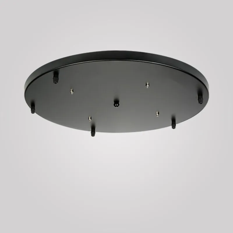 Chandeliers Base Lighting Accessories black white Round Rectangular Ceiling base rose canopy Plate for pendant lamp