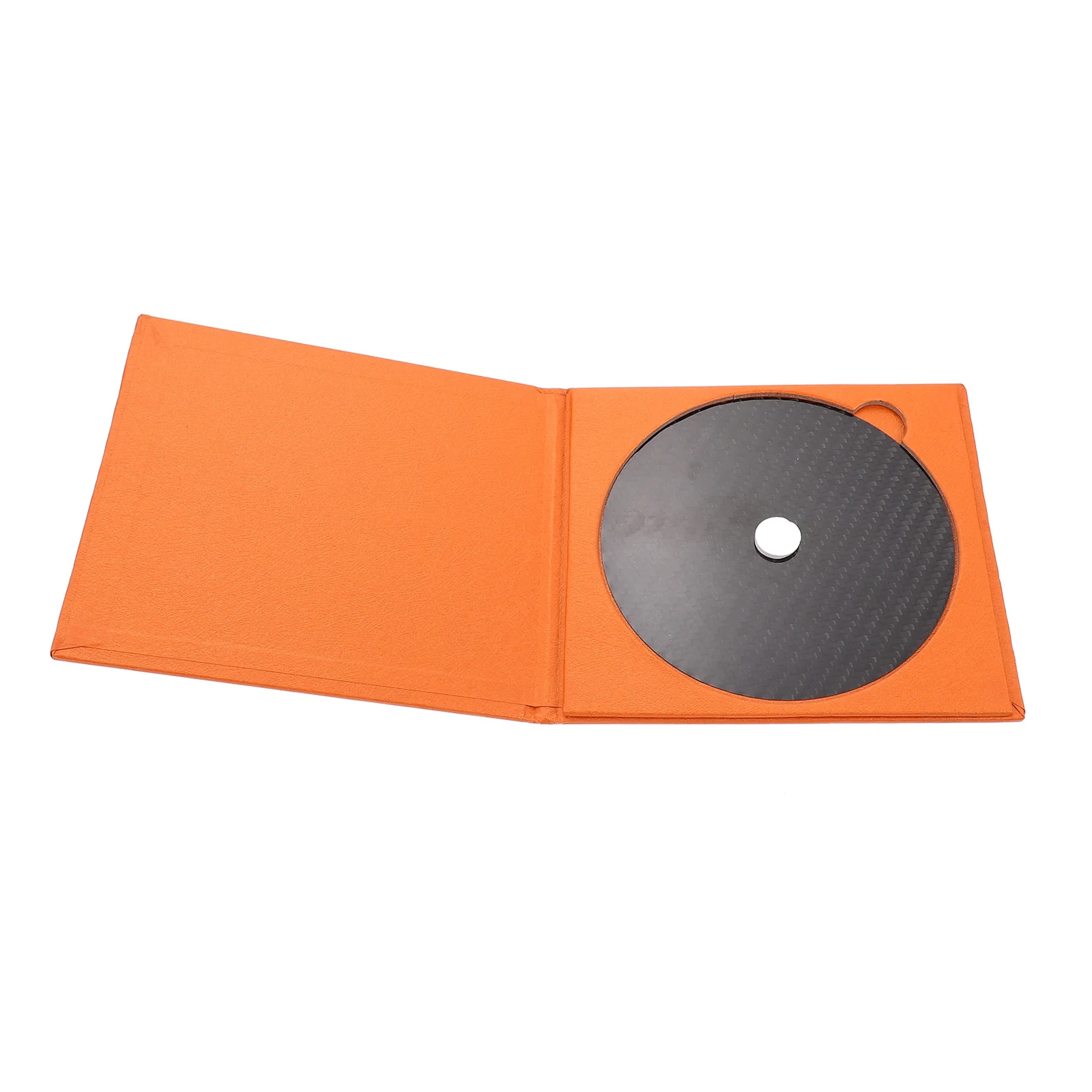 Carbon Fiber Cd Platter Mat Cf-Cd.2 Compact Disc Tuning Cushion High Quality Vibration Reduction Disc Protection Ideal Gift Home
