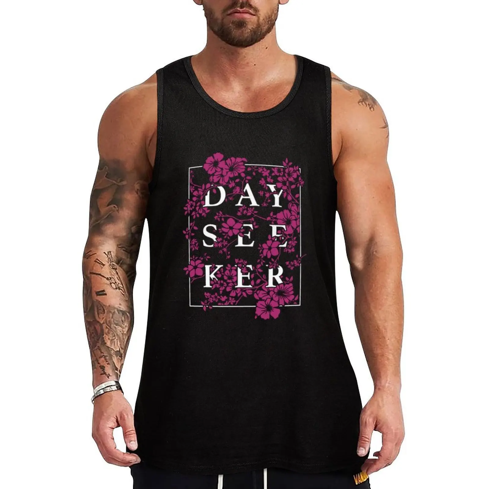 

DAYSEEKER BAND Tank Top Active Tank Top Lightweight Workout Gym Sleeveless