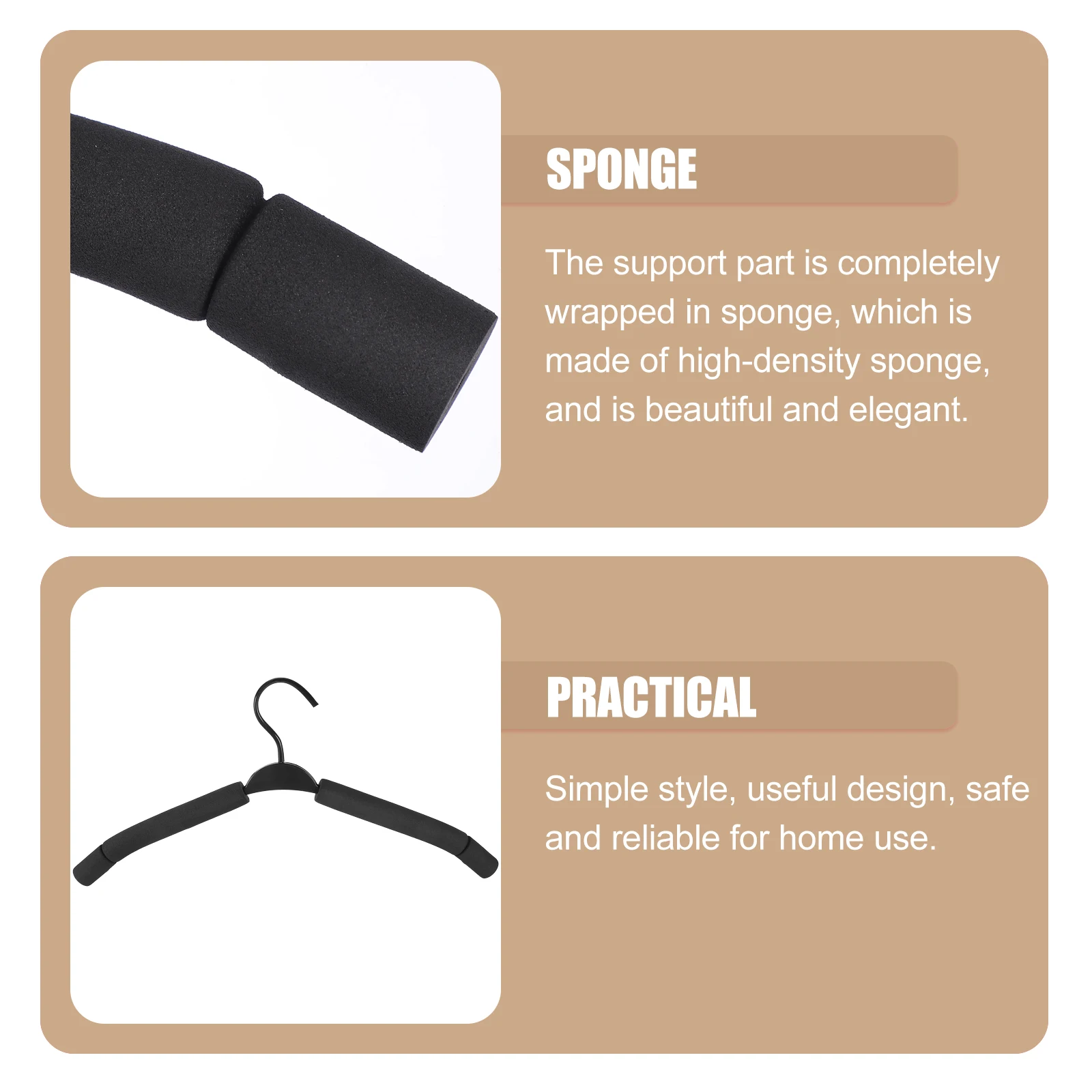 

10pcs Black Pants for Pants Skirts Storage Wardrobe ganization Skirt Storage Hangers Home Decor Jeans Hangers Party