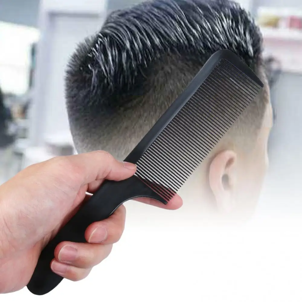 Hair Clipper Shaver Men Professional Curved Cutting Brush Barber Flat Top Comb