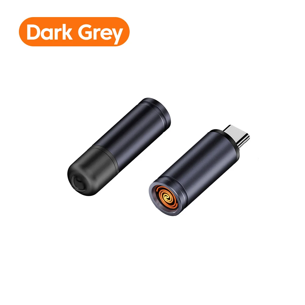 cigarette lighter mobile Mini Type-C Mobile Phone Cigarette Lighter Air Blowing Cigarette Lighter  Outdoor Portable Windproof Safety Lighter USB C