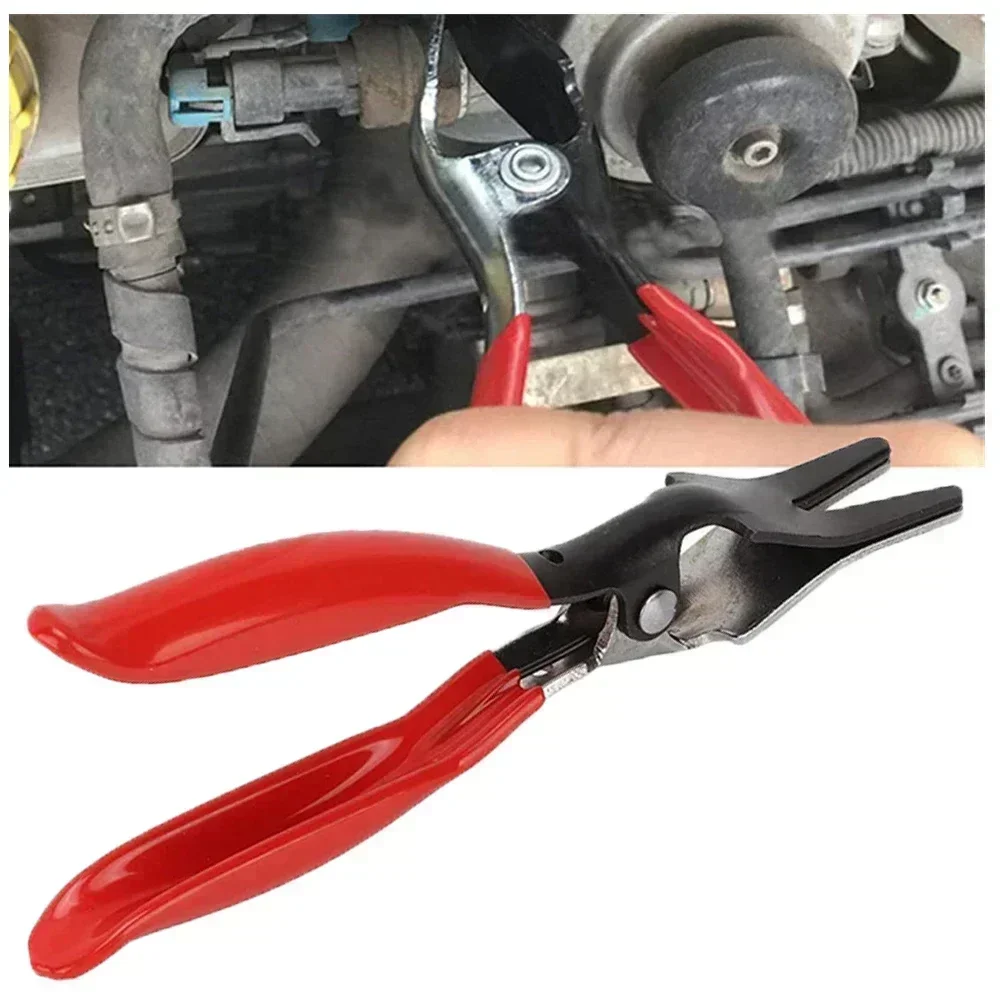 Automobile Tubing Oil Pipe Separation Clamp Joint Tightening Pliers Fuel Filters Hose Tube Buckle Removal Tools Car Pipe Tool