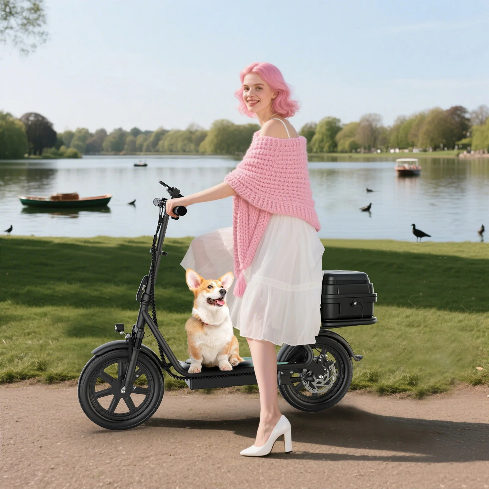 JUICEASE ESBS/ESBS PRO Elektroroller 10,4/22,5AH Akku Leistungsstarker Roller 45-100KM Maximale Reichweite Intelligenter Elektro-Kickscooter – Detail 11