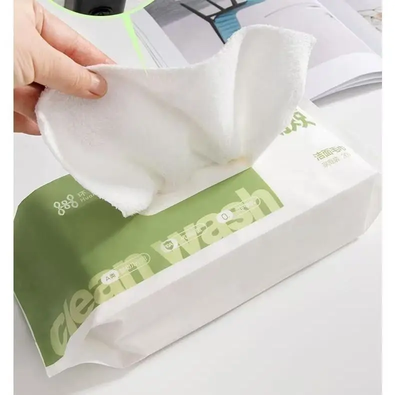 Disposable Face Towel Soft Cotton Facial Cleansing Cloth For Sensitive Skin Adults Kids Travel Home Bathroom Makeup Remover Use