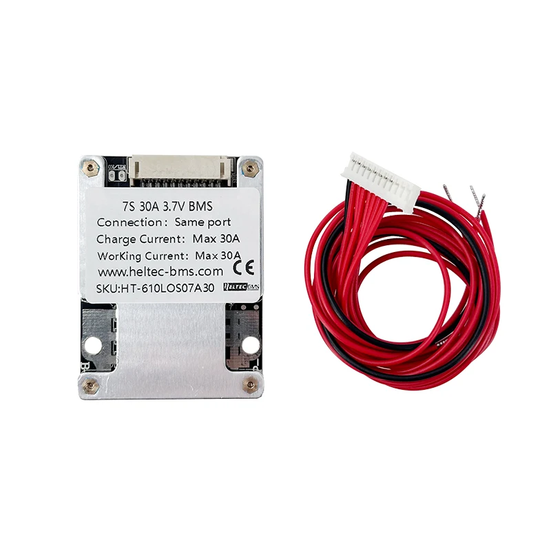 7S Плата защиты литий-ионной батареи 25,9 В 30 А 60 А Баланс BMS Двигатель для хранения энергии