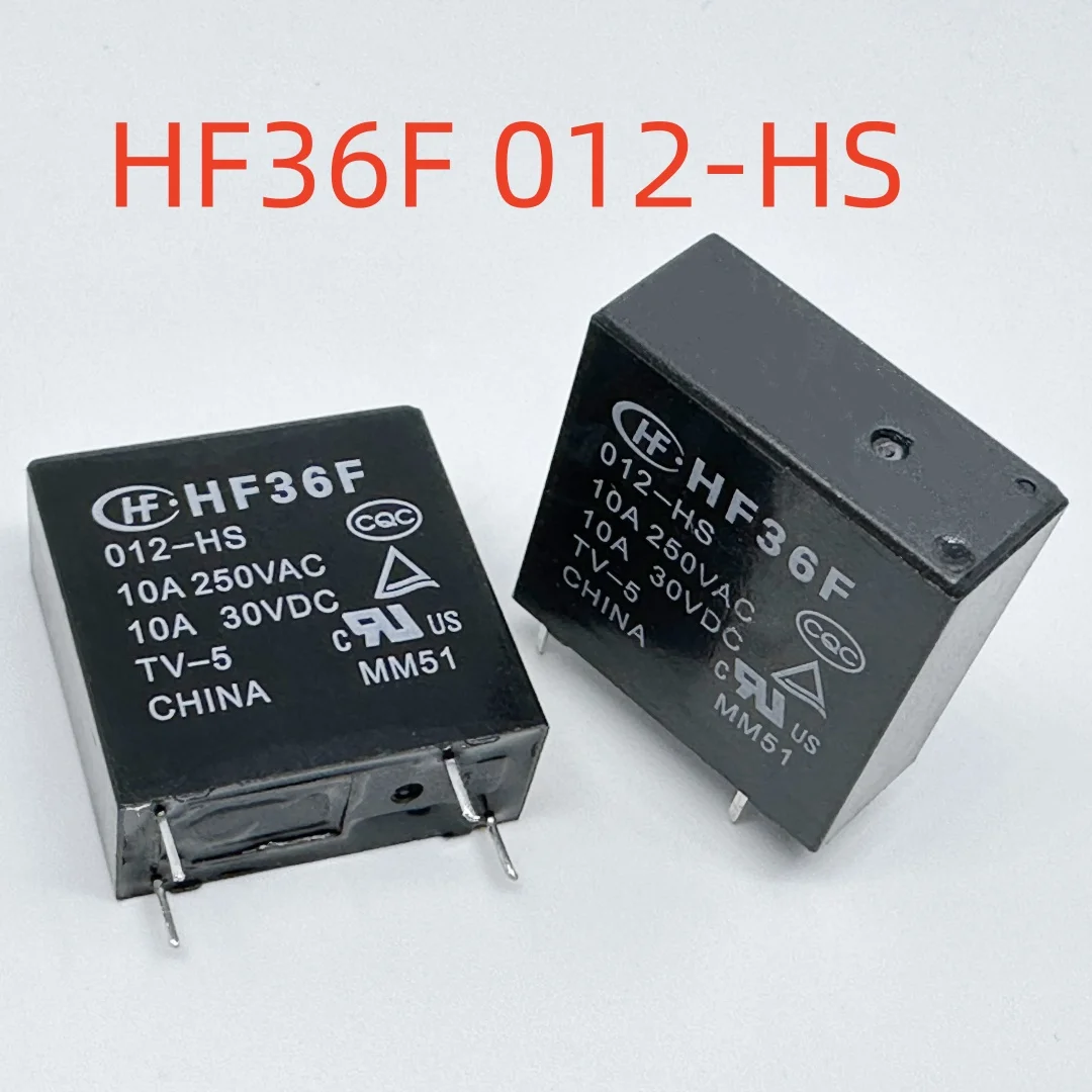 Nuevo HF36F 012-HS (36FA-12V-10A) Relé 4 pines