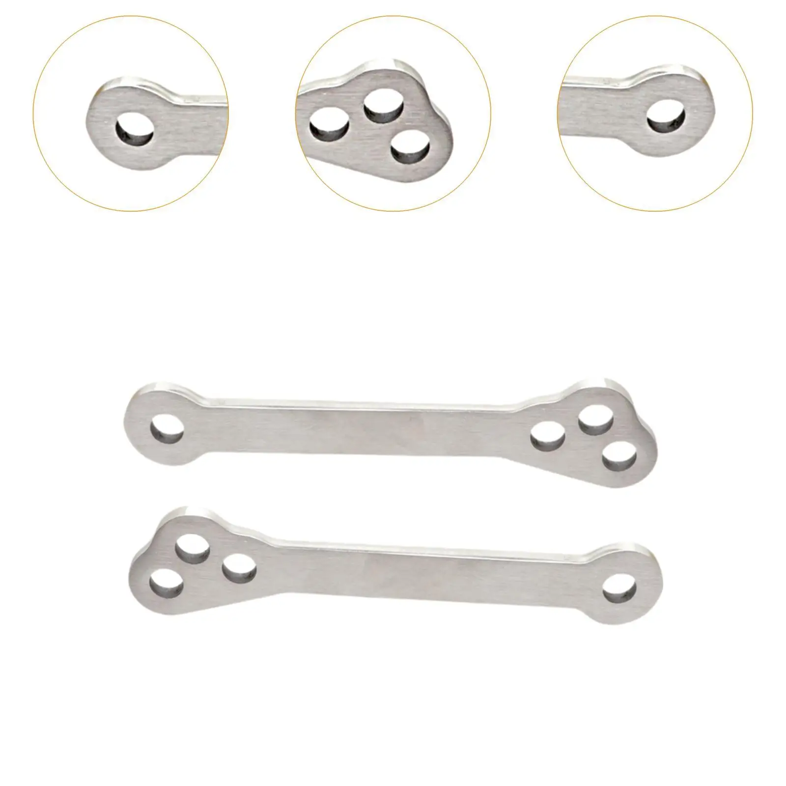 2x دراجة نارية الخلفية خفض الروابط خفض الملحقات الخلفية صدمة تعليق الروابط الخلفية خفض ربط عدة لهوندا CBR400R #5