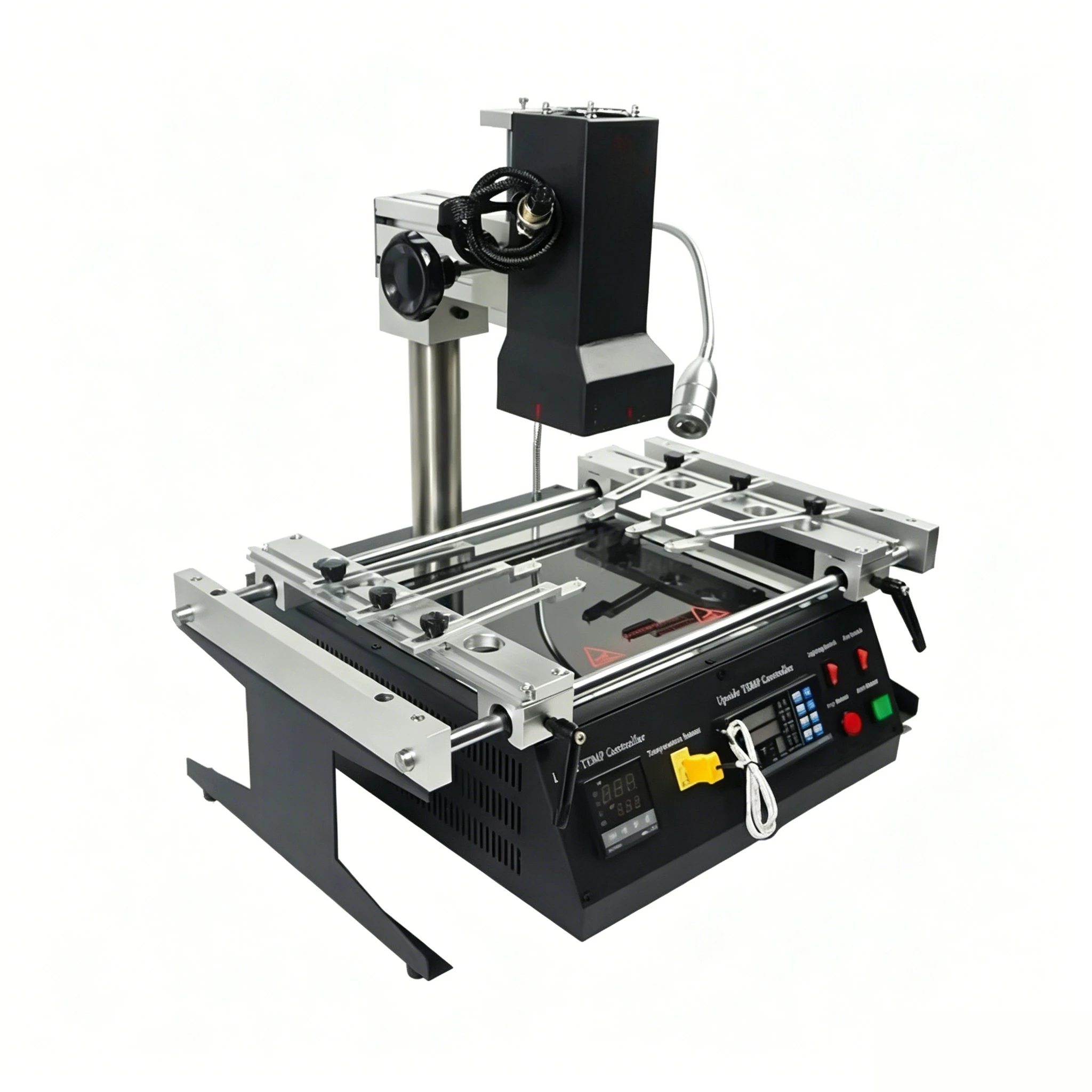 IR6500 V.2 2-Zone Infrared BGA Rework Soldering Station PC410 Software Controlled PCB SMT Chip Repair Welding Machine