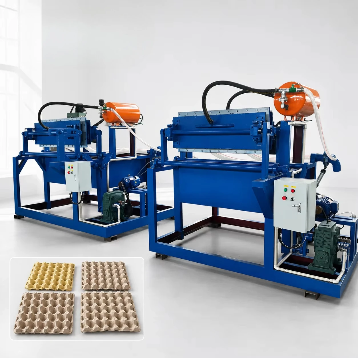 Tray Forming Machine with Auto Clean System and Stainless Steel Pulp Pool Cover Professional Industrial Equipment