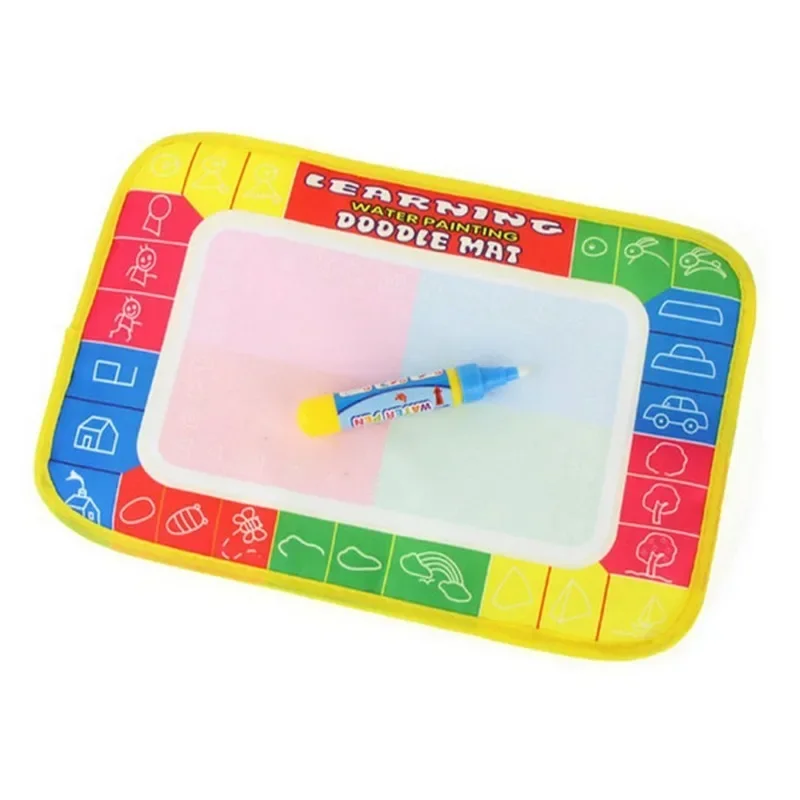 New Kids Educational Toys Water Drawing Painting Writing Mat Board Magic Pen Doodle Gift Children's Toys 2 X 19cm Drawing