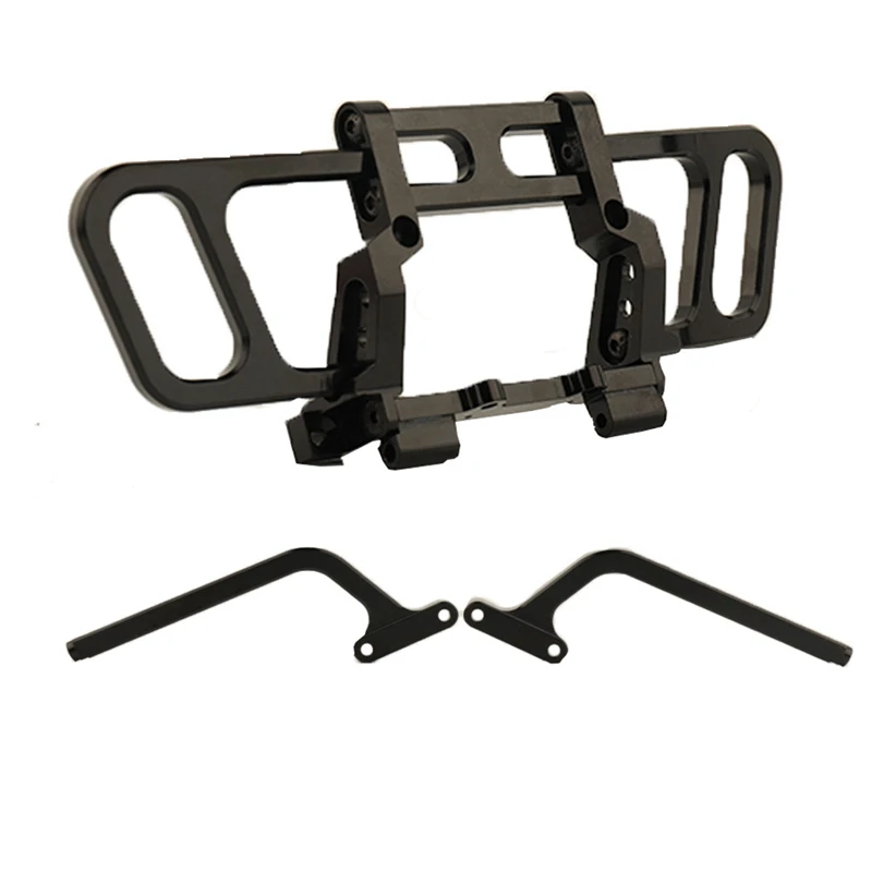 금속 프론트 범퍼 불 바, 축 레이스 스폰 1/10 RC 크롤러 자동차 업그레이드 부품 액세서리