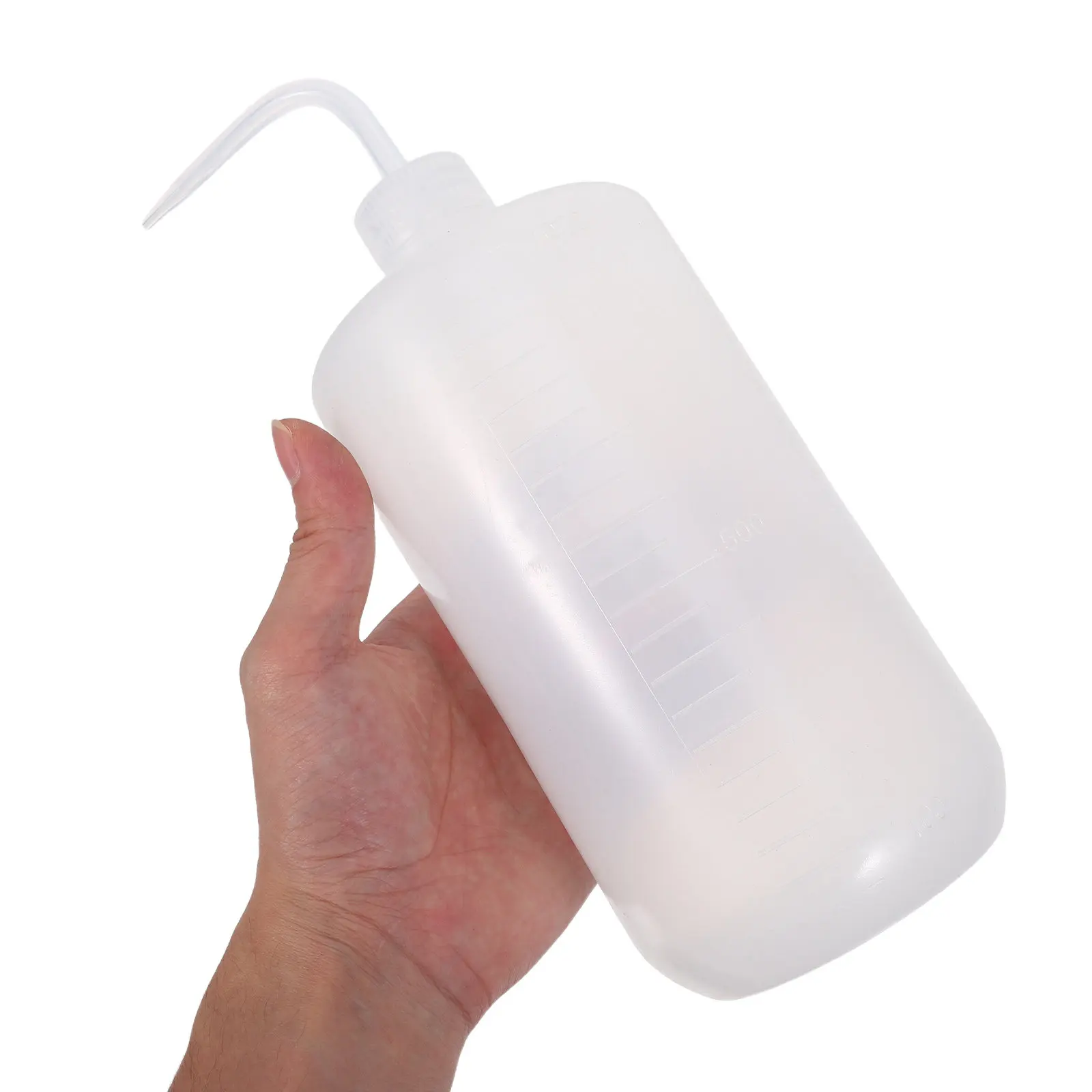 Plastic Squeeze Watering Can Portable Curved Spout Efficient Indoor Outdoor Plant Bonsai Succulent Gardening Tool