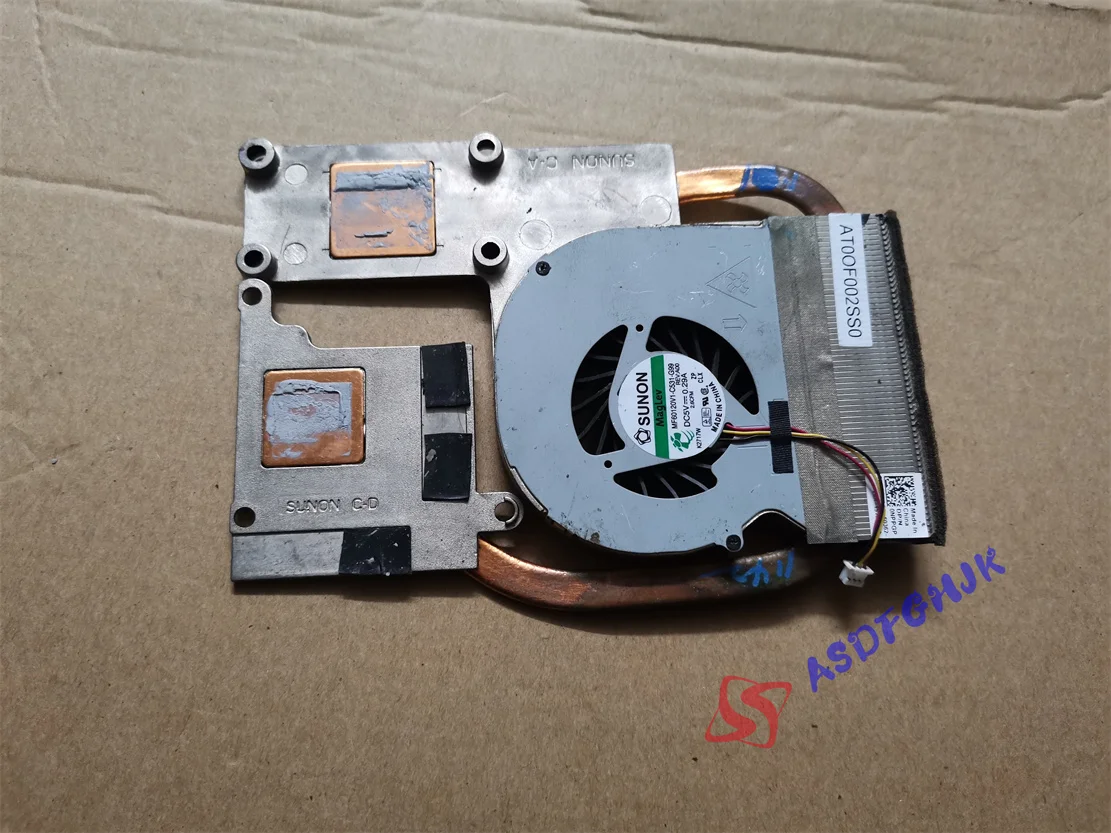 Genuine NPPGP 0NPPGP for DELL INSPIRON 7520 5520 Cpu Cooling fan Heatsink Assembly Radiator Cooler Works  fully tested