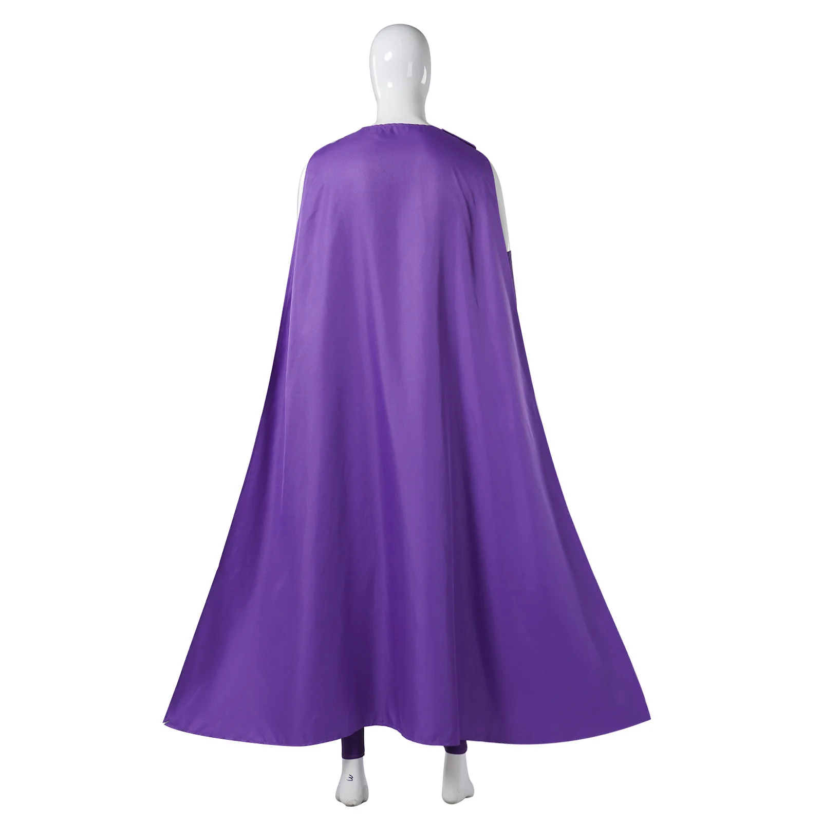 Movie X 97 Magneto Cosplay Superhero Jumpsuit Cape Outfits Adult Men Purple Magneto Fancy Dress Halloween Costume