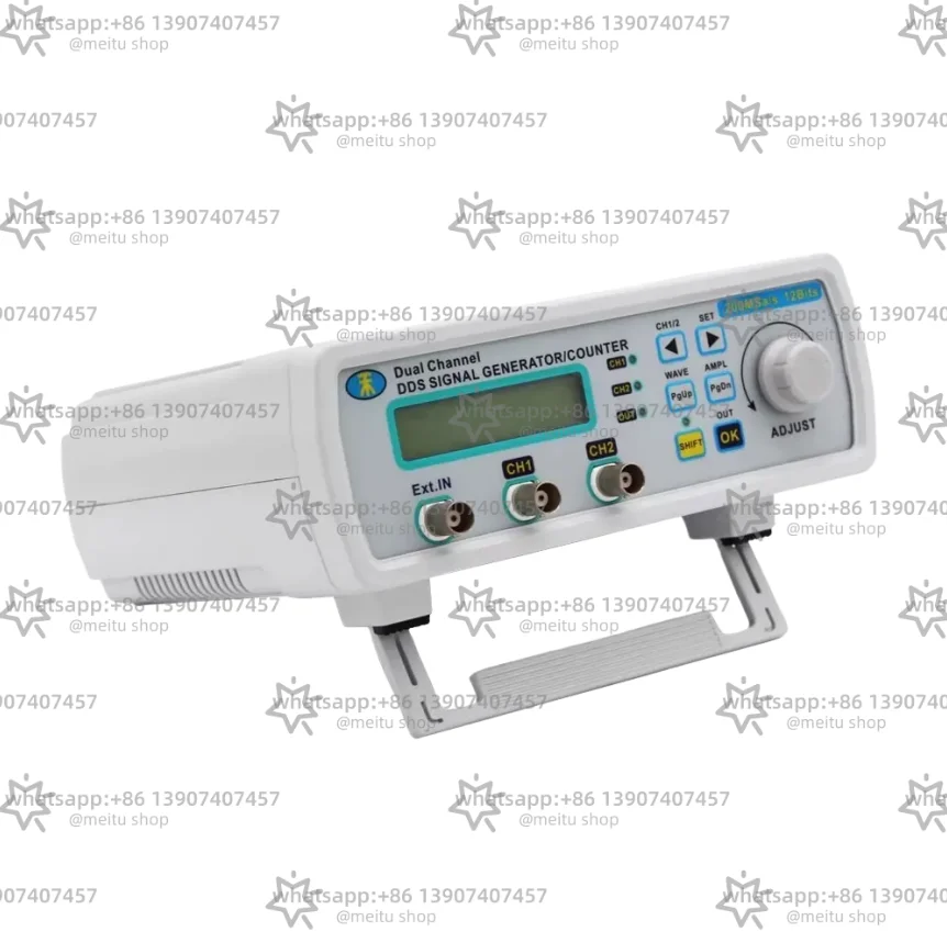 

MHS5206A MHS-5200A 7-in-1 DDS Signal Generator & Frequency Counter, 200MSa/s Dual-Channel