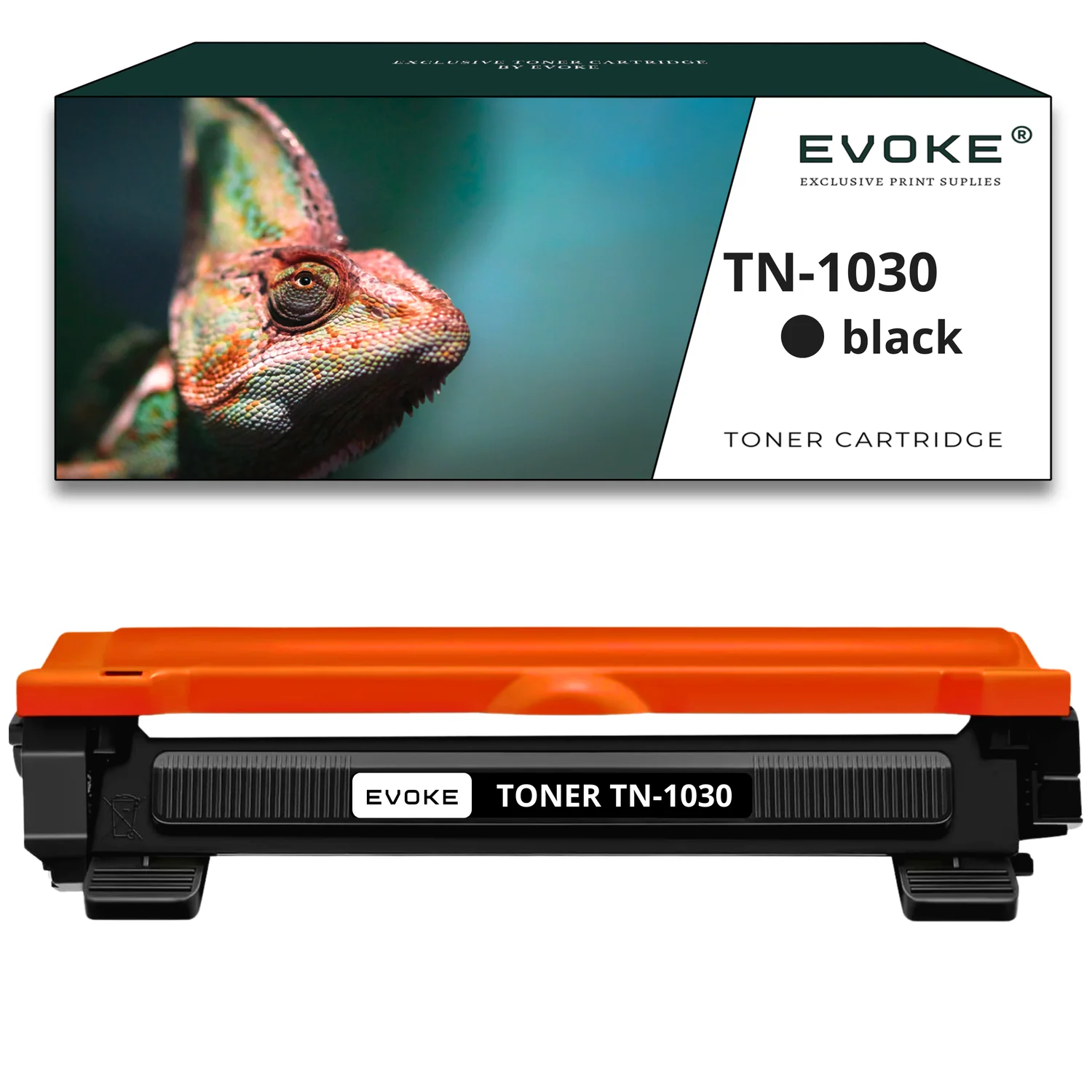 Evoke Compatibele Toner voor Brother Tn1030 Tn-1030 Zwart 1000 Pagina's Hl-1110E Hl-1112E Dcp-1510E Dcp-1512E Dcp-1610We