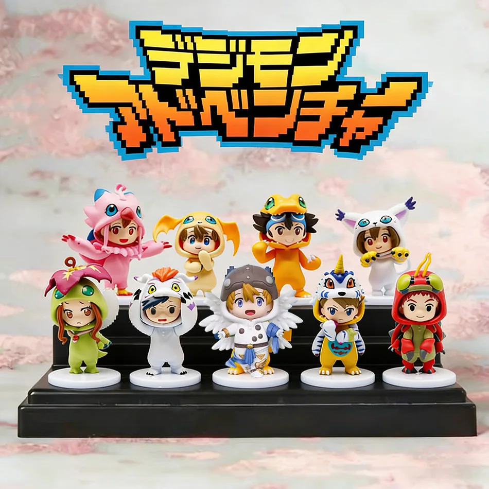 

8pcs/set Digimon Digimon Adventure Anime Figure Model PVC Collection Ornaments Statue Dolls Birthday Toy Gifts Christmas Gifts
