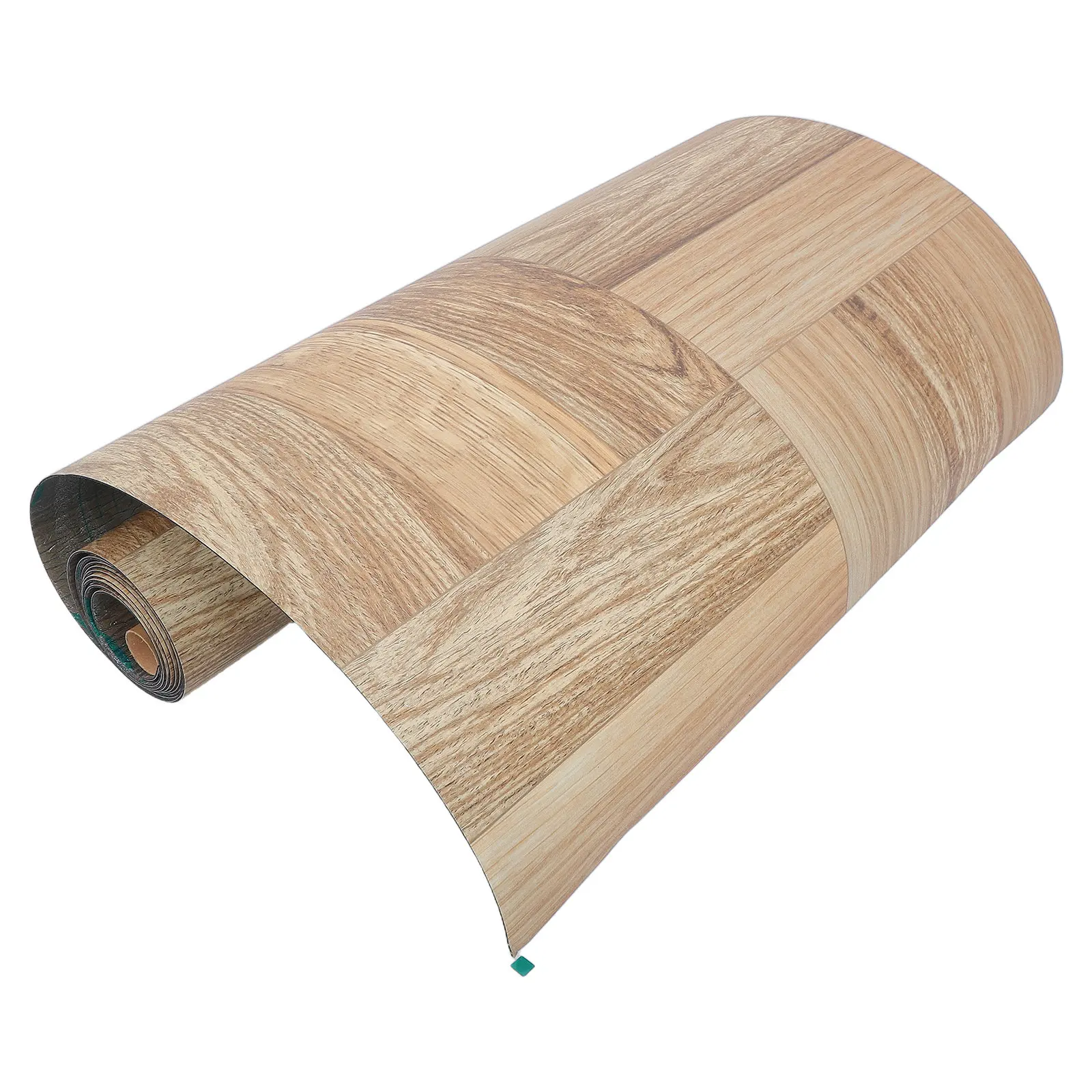 Wood Grain Self Adhesive Floor Sticker Waterproof Removable Peel and Stick Vinyl Tile for Kitchen Bathroom