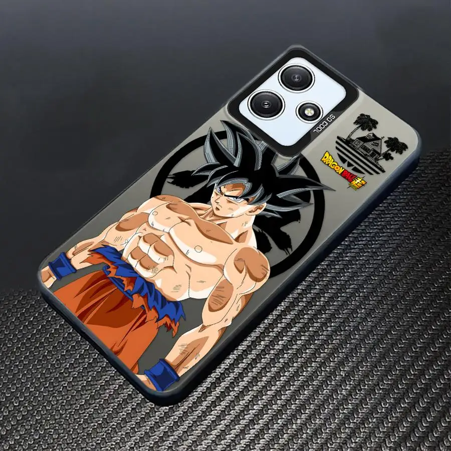 Phone Case for Xiaomi Redmi Note 11s 12 13 14 Pro Plus 10 11 Pro 10s Soft Cover Japanese Dragon Ball Goku