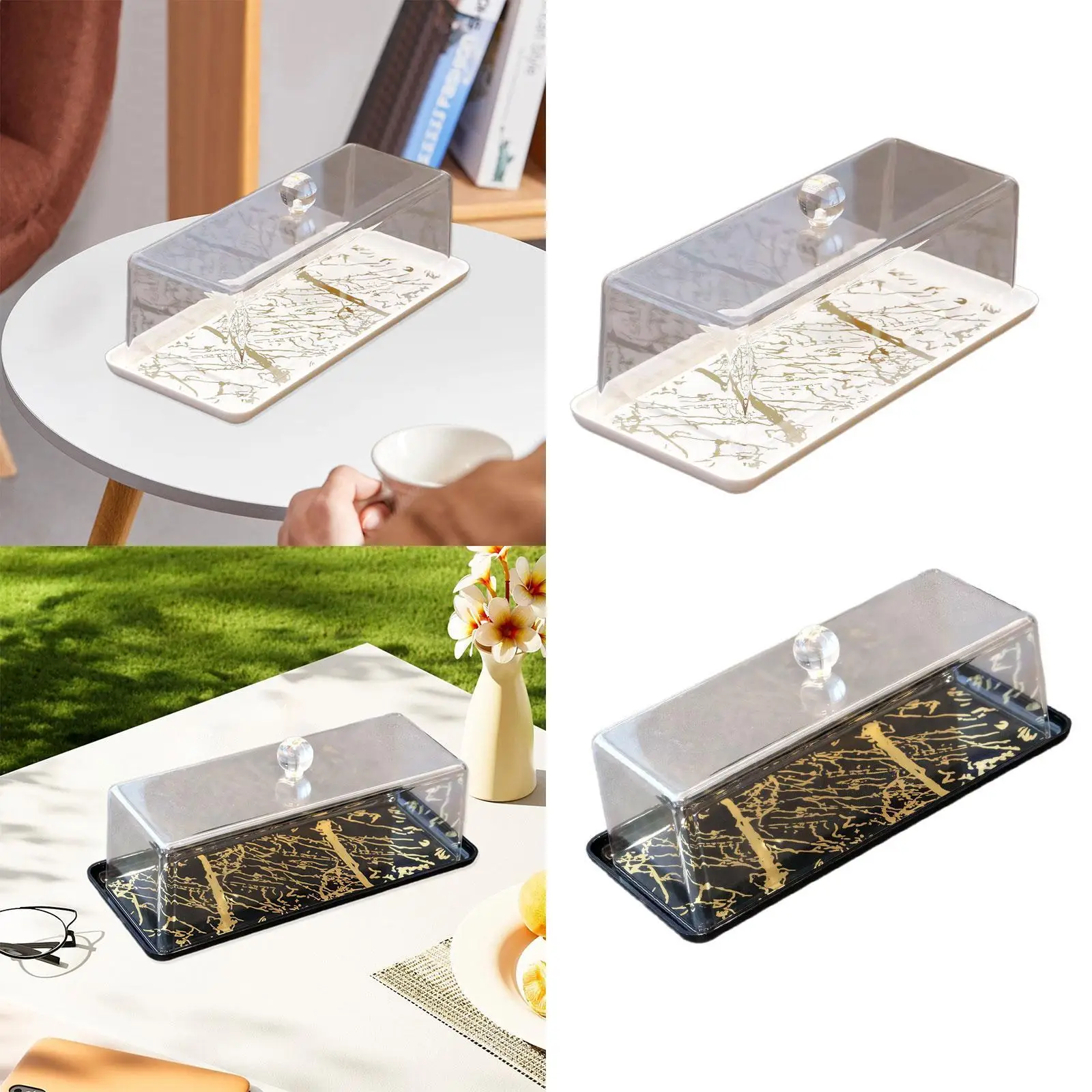 

Cake Stand with Cover Covered Cake Stand for Centerpieces Events Birthday