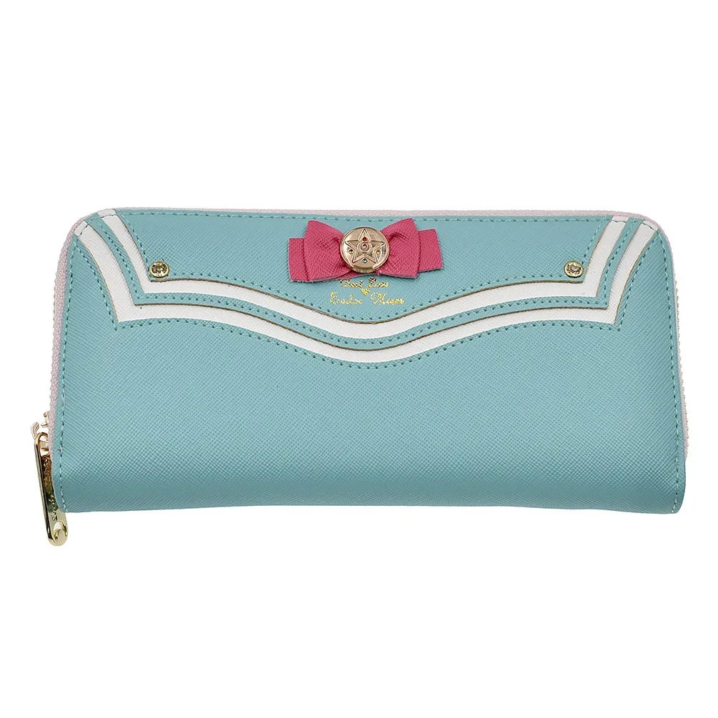 Action Figures Sailor Moon Designer Leather Long Wallet Women Fashion Brand Lady Zipper Purse Lovely Handbag Clutch Female Toy