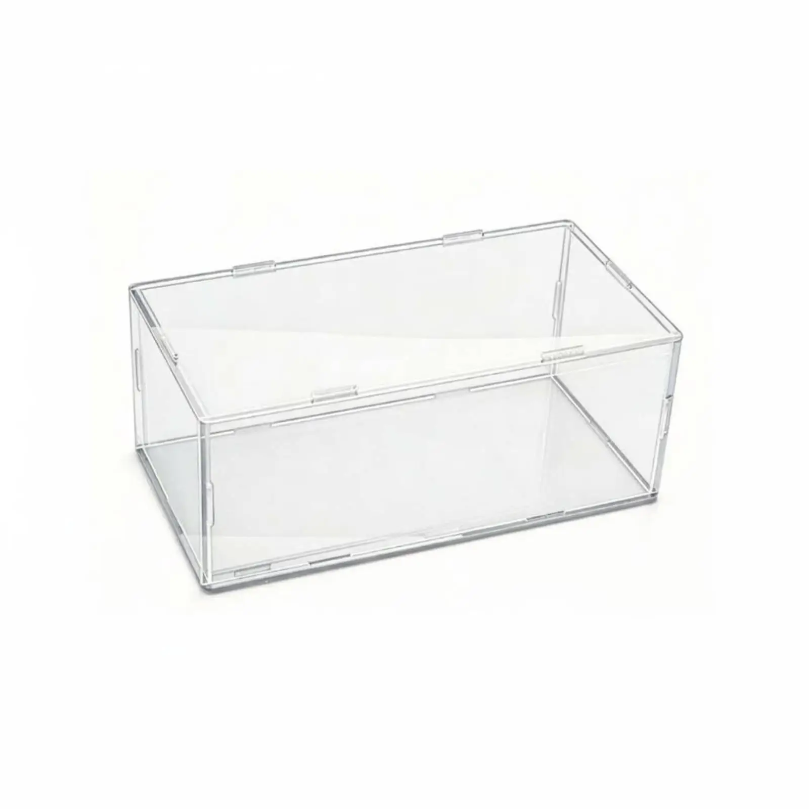 Clear Acrylic Showcase for Diecast Car Models 1 18 Dust Cover Display Box Scratch Resistant Protection for Action Figures