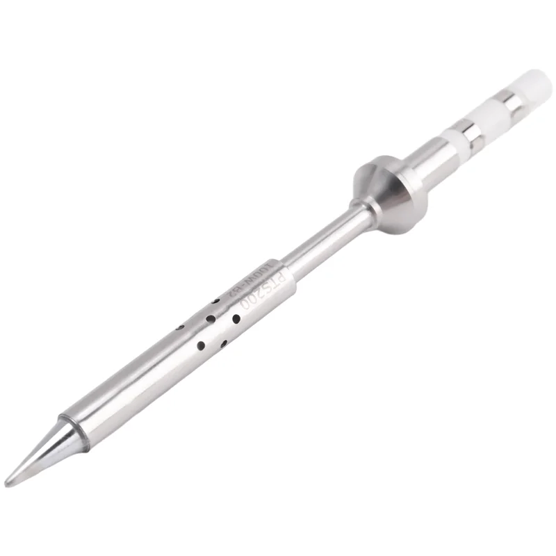 AD23-1Set PTS200 V2 PD 100W Electric Solder Iron Portable Fast Heating Tin Open Source Black For PD3.0 Firmware Upgrade , B2 Tip