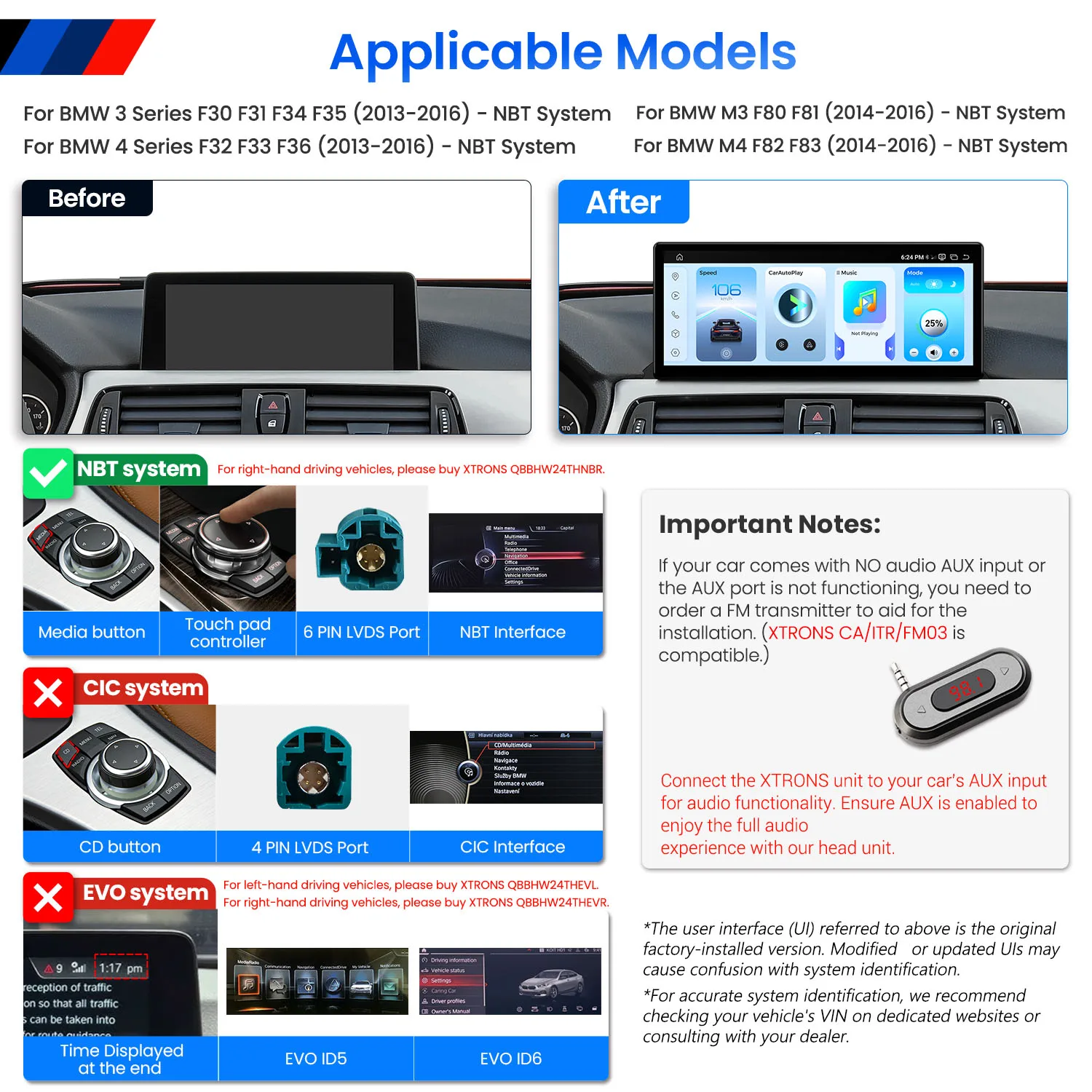 XTRONS 8.4' 4+64GB Android 14 Car Multimedia Player For Porsche Macan /Panamera with 4G CarPlay DSP GPS AA 3.1 Optical Fiber Box