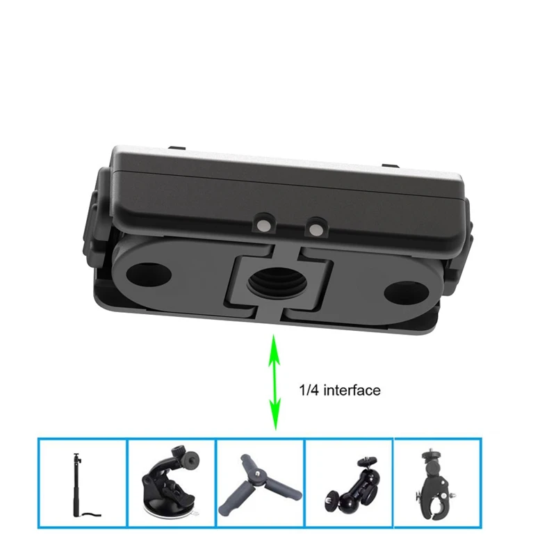 Magnetic Quick Release Adapter Mount For DJI Osmo Action 4/3/2 Gopro Insta360 X3/2/1 Ace Pro Pocket 3 2 Camera Extended Connetor