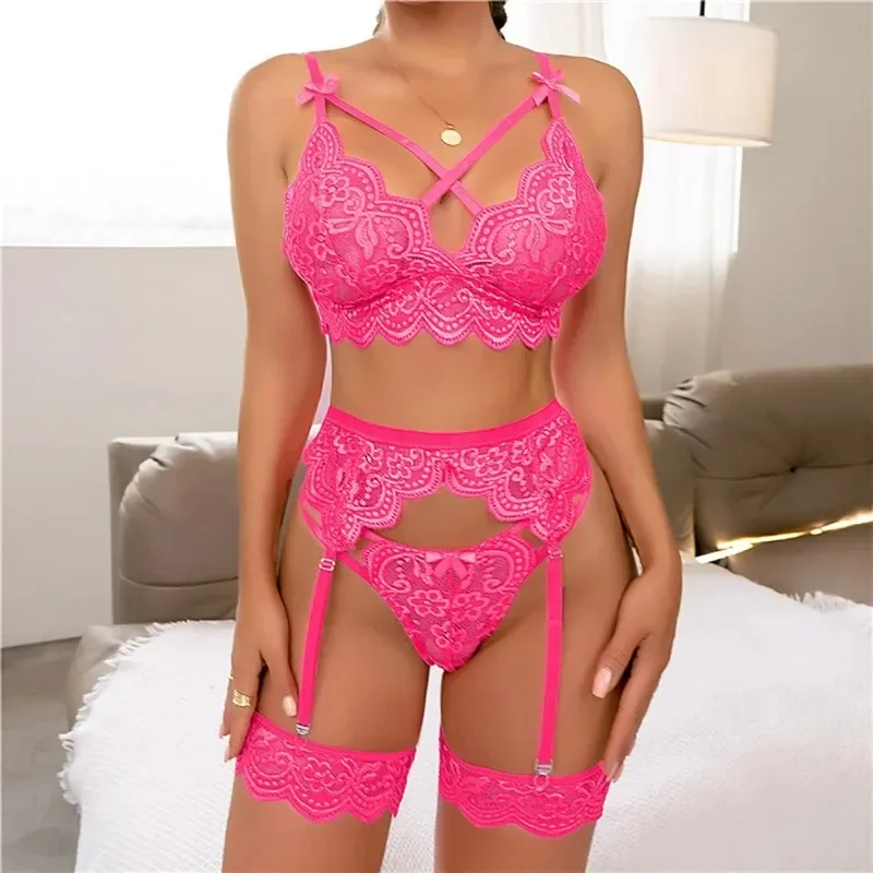 Hot Currents Breastless and Crotchless Naughty Erotic Lingerie Sultry Woman BodyLingerie Lace Open Bra Sexy Baby Porno Lenceria