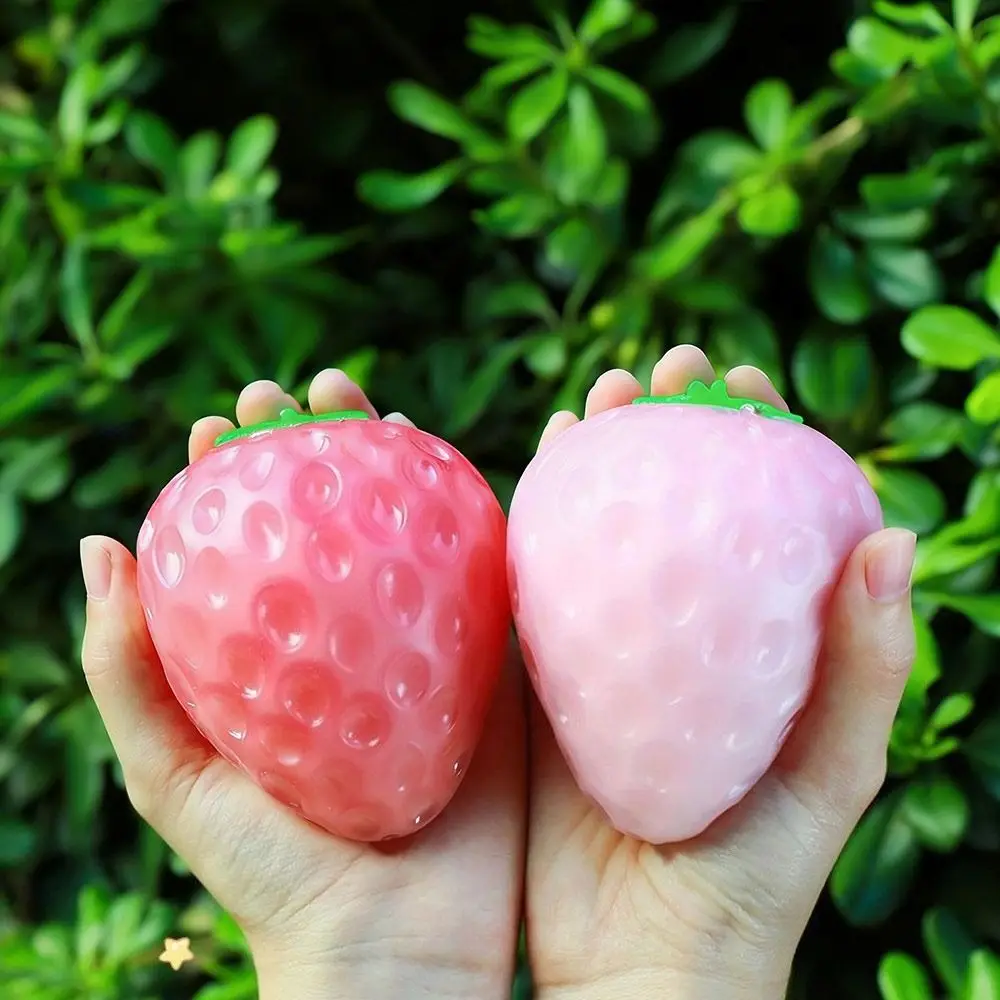 Funny Fruit Shape​​ Squeeze Release Emotion Stretchable ​​ Sensory Squeeze ​​Non-Toxic & Safe​​ Soft & Durable Squishy
