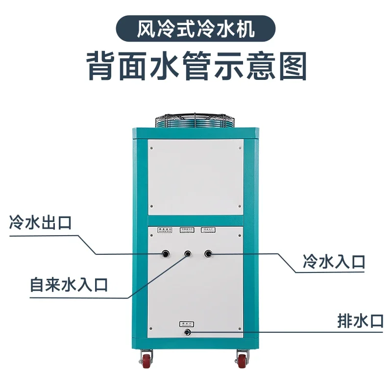 

Industrial chiller circulating cooling air