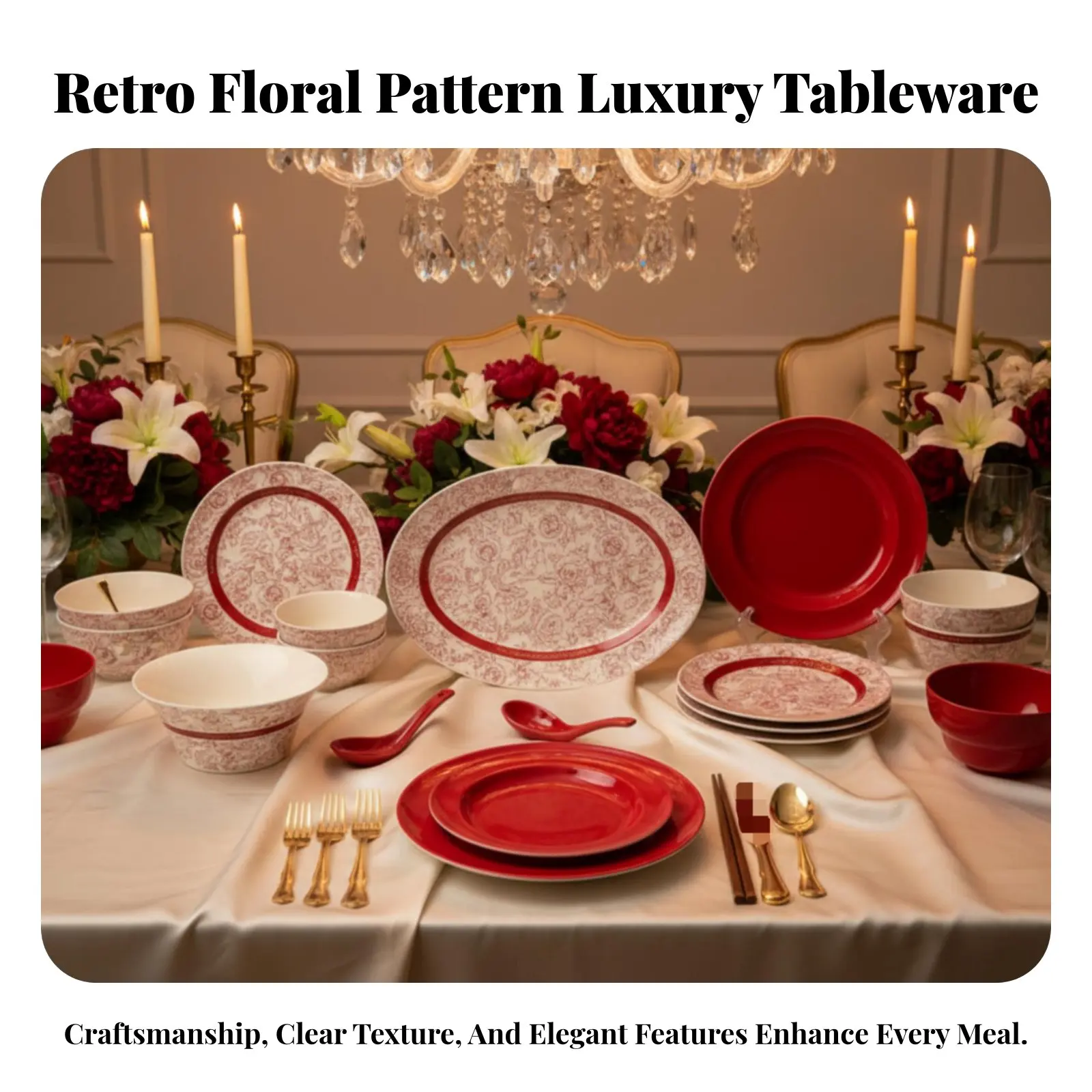 Luxury Retro Floral…