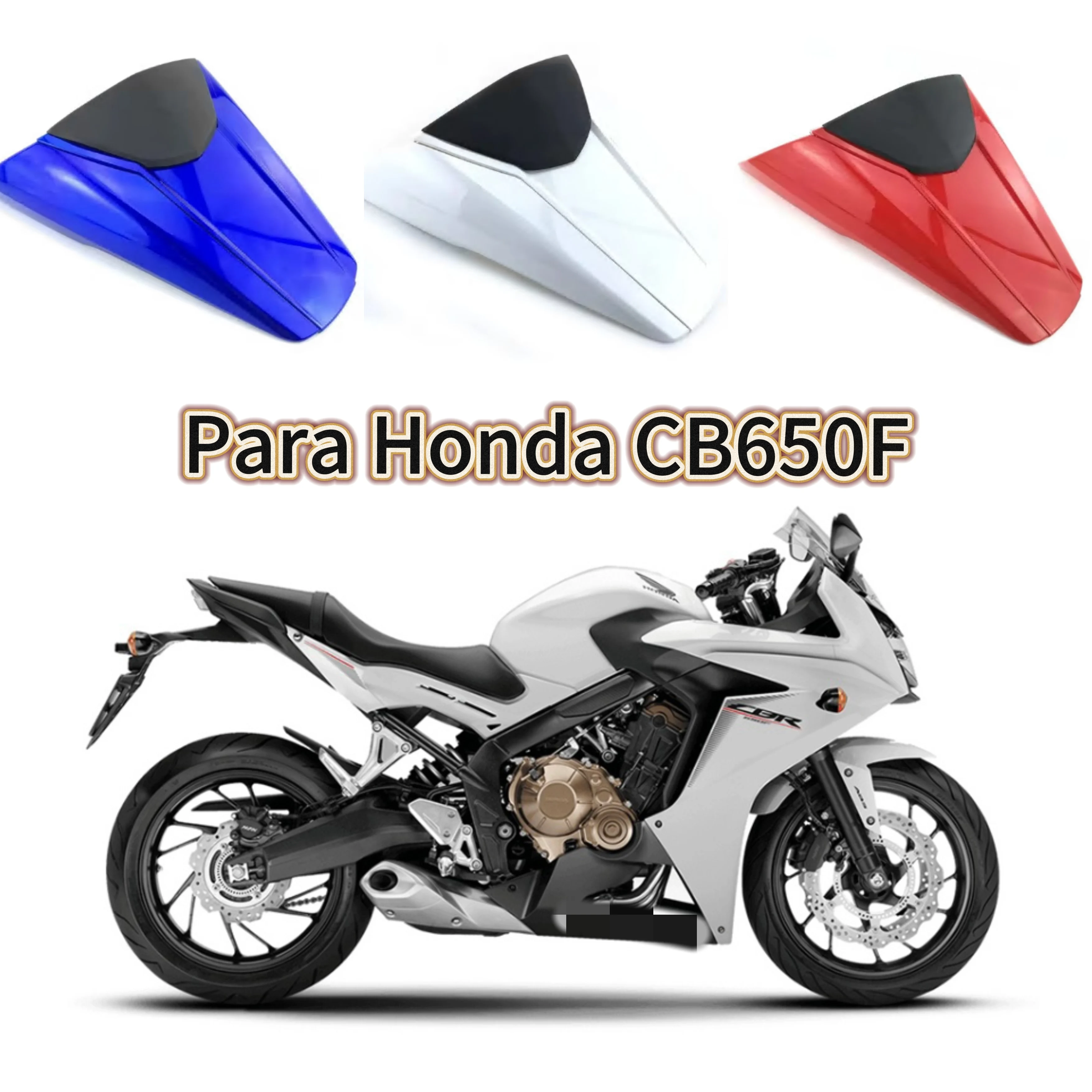 

Motorcycle Passenger Seat Back Cover Fairing Part For Honda CB650F CBR650F 2014 2015 2016 2017 2018 CB 650 F CBR 650F