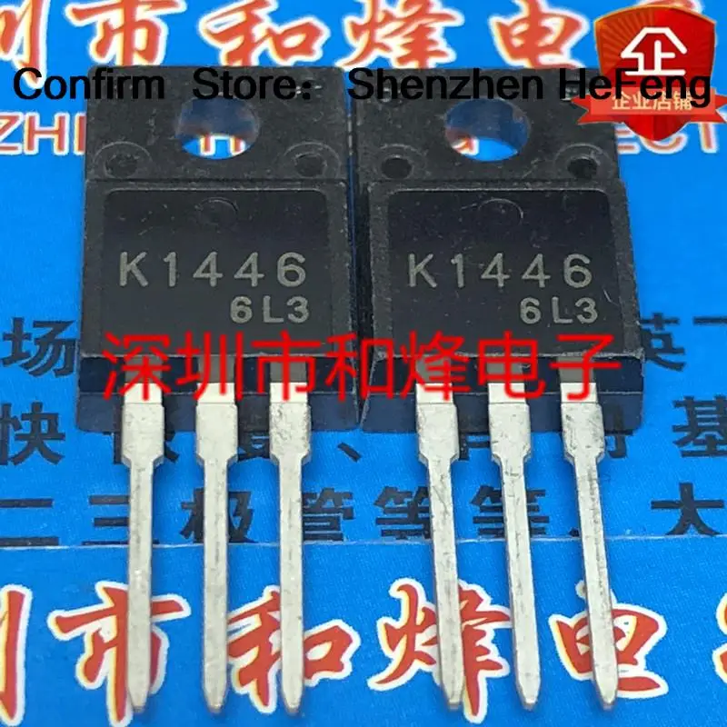 5PCS-10PCS 2SK1446 K1446 TO-220F 450V 7A ใหม่และต้นฉบับสต็อกการจัดส่ง Quiky