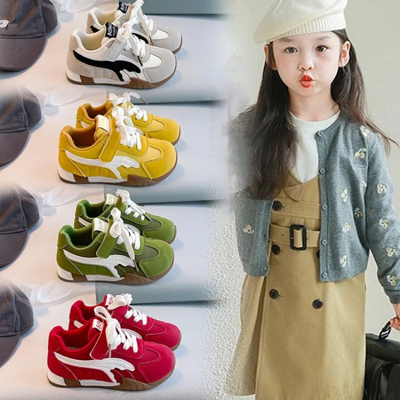 Children's Sports Shoes Boys Wide-Toe Barefoot Shoes Breathable Casual Running Shoes Walking Shoes Fashion Girls Tennis Shoes
